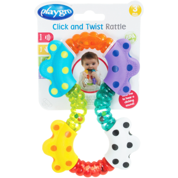 Skallra Click & Twist Playgro.