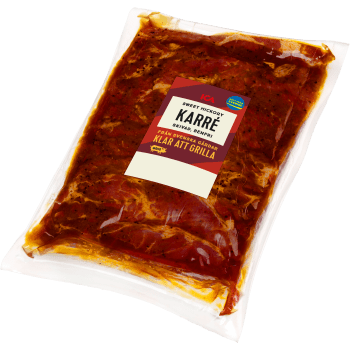 Karré sweet hickory ca 1,1kg ICA.