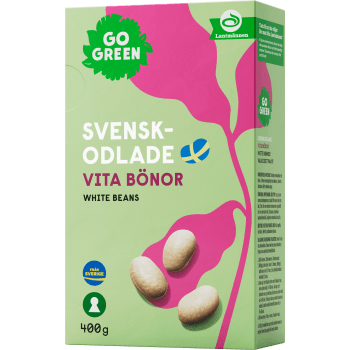 Bönor Vita Svenska 400g GoGreen.