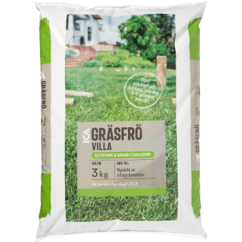 Gräsfrö Villa 3kg ICA Garden.