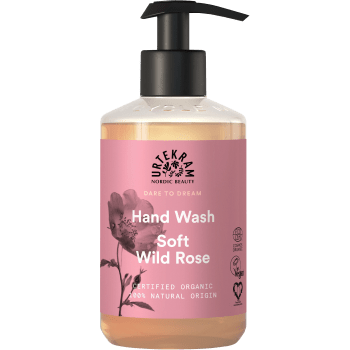 Handtvål Soft Wild Rose 300ml Urtekram.