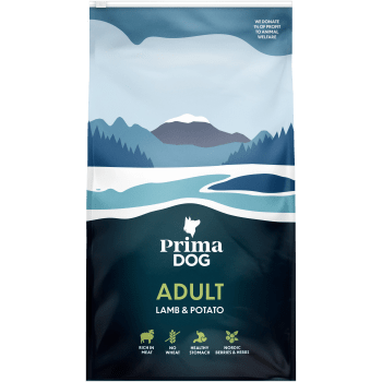 Hundmat Lamm Adult 10kg AB PrimaDog.