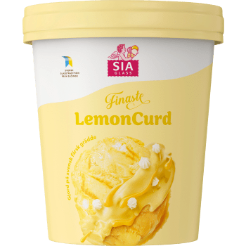 Gräddglass Vår Finaste Lemon curd 500ml SIA Glass.