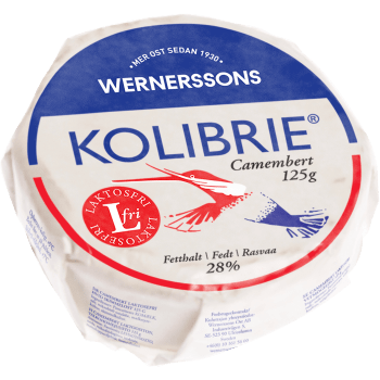 Camembert Laktosfri 125g Kolibrie.
