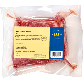 Fläskkarré Benfri ca 1kg JMs Kött & Chark.