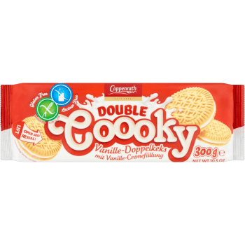 Cookies Coooky Vanilj Double Glutenfri 300g Coppenrath.