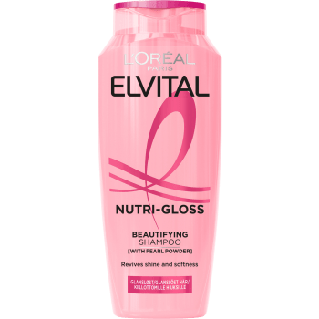 Schampo Nutri-gloss shine För glanslöst hår 250ml Elvital.