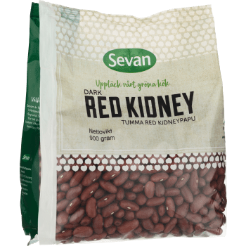 Mörkröda Kidneybönor 900g Sevan.
