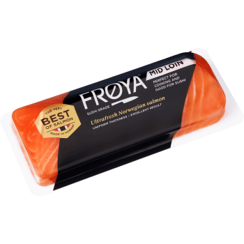 Laxfilé Färsk Mid Loin 300g Fröya.