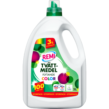 Tvättmedel Flytande Kulör 3000ml REMI.
