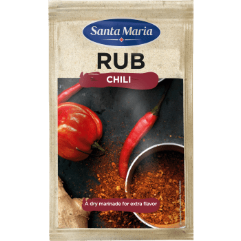 BBQ rub Chili Påse 22g Santa Maria.