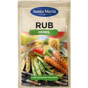 BBQrub Herbs Påse 22g Santa Maria.