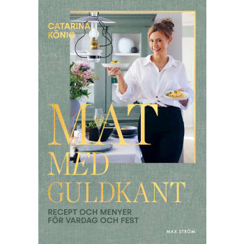 Mat med guldkant.