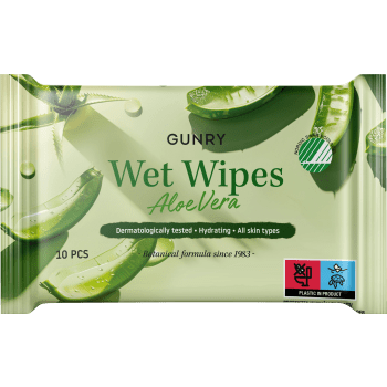 WET WIPES ALOE VERA SVANEN.