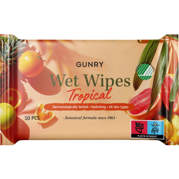WET WIPES TROPICAL SVANEN.