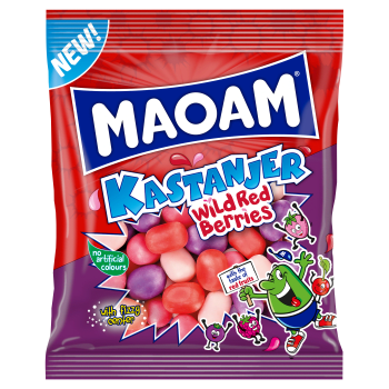 Godispåse Kastanjer Wild Red Berries 120g Maoam.