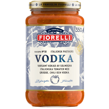 Pastasås med Vodka 350g Fiorelli.