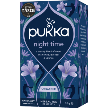 Night time te Ekologisk 20-p Pukka.