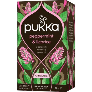 Peppermint & licorice te Ekologisk 20-p Pukka.