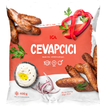 Cevapcici Fryst 400g ICA.