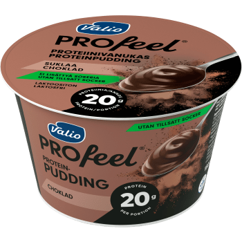 Proteinpudding Choklad Laktosfri 1,5% 180g Valio PROfeel®.