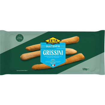 Grissini glutenfri 120g Zeta.