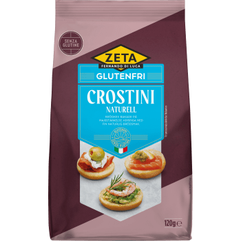Crostini glutenfri 120g Zeta.