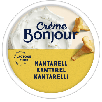 Kantarell laktosfri 100g Creme Bonjour.