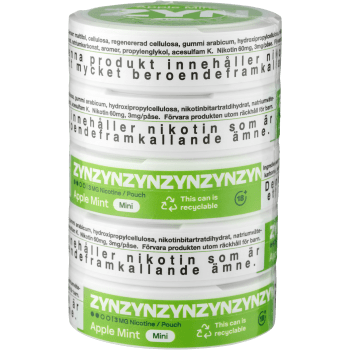 Apple Mint Mini S2 5xStock Zyn.
