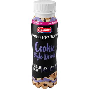 Proteindryck Cookie Laktosfri 205ml Ehrmann High Protein.
