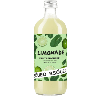 Fruktlemonad Lime Mynta 500ml Rscued.