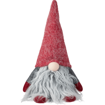 Tomte Rune Röd 33 cm ICA.