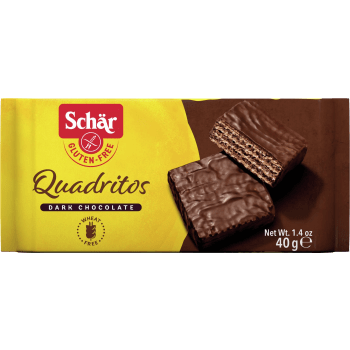 Kexchoklad Quadritos glutenfri 40g Schär.