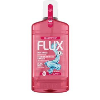 Munskölj Granate Mint 0,2% fluor 500ml FLUX.