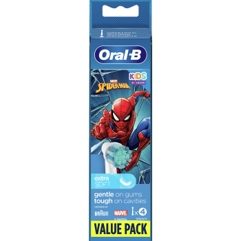 Refill Spiderman 4p Oral-B.