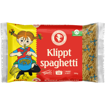 Klippt Spaghetti 350g Kungsörnen.