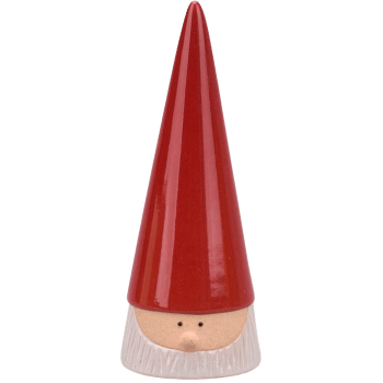 Tomte konformad röd 14,7cm Festive.