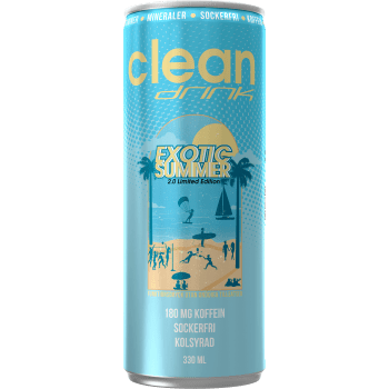 Clean drink nyhet sommar 330 ml.