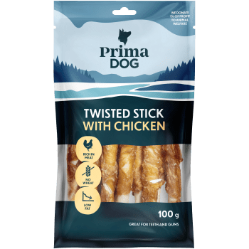 Tuggpinne med kyckling 11-p 100g PrimaDog.
