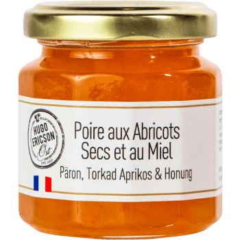 Marmelad Päron, Aprikos & Honung 125g Hugo Ericson Ost.