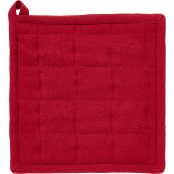 Grytlapp Isak röd 23x23cm ICA.