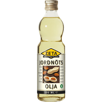 Jordnötsolja 500ml Zeta.