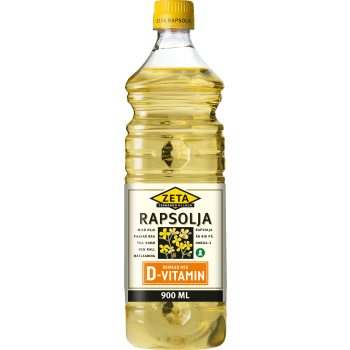 Rapsolja D-vitamin 900ml Zeta.
