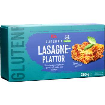 Lasagneplattor Glutenfria 250g ICA.