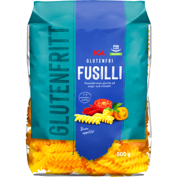 Fusilli Glutenfri 500g ICA.
