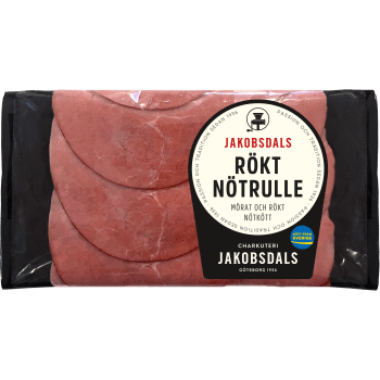 Nötrulle Rökt 80g Jakobsdals.