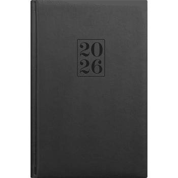 Kalender Dagbok inb svart 2026.