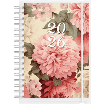 Kalender 4i1 A6 Weekly 2026.