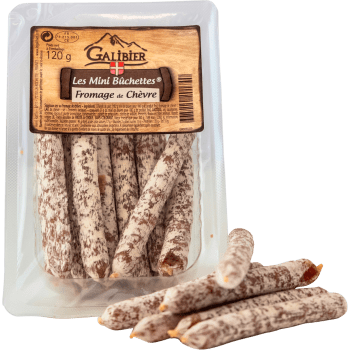 Salami Saucisson Mini Buchettes Chèvre Galibier 120g Hugo Ericson Ost.