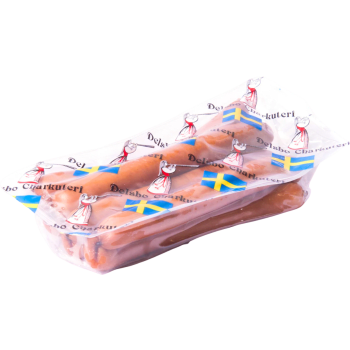 Varmkorv Delsbo 500g Delsbo Charkuteri.